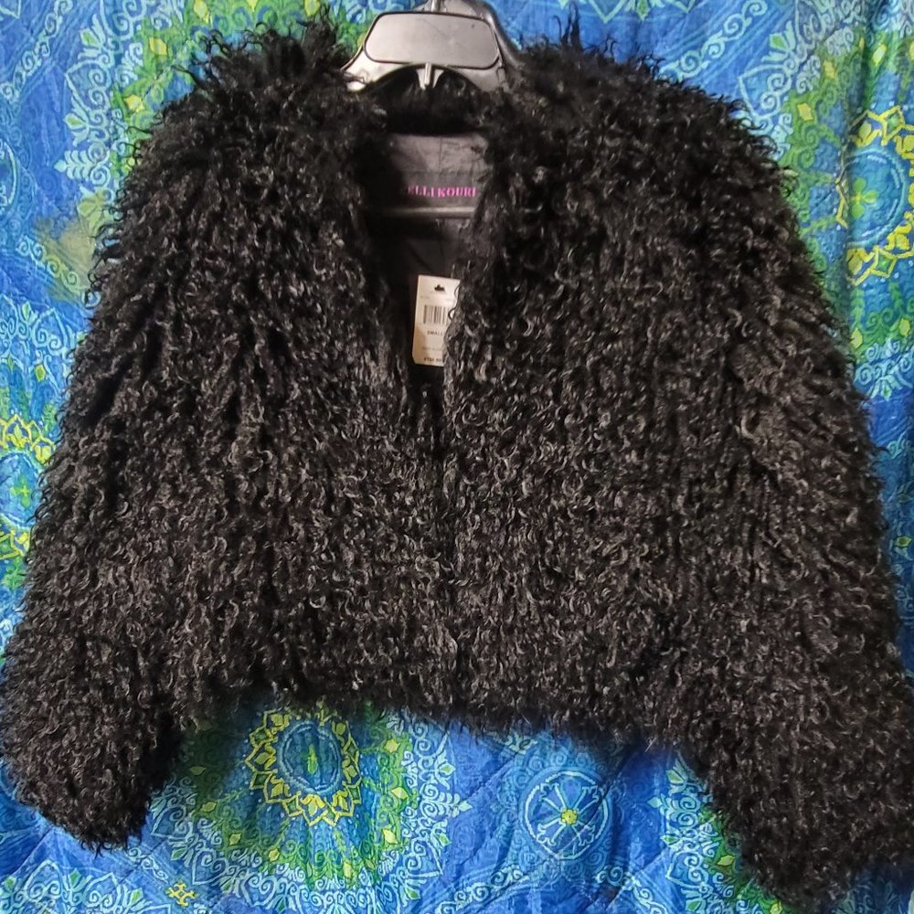 Kelli Kouri Faux Mongolian Jacket (Size S)